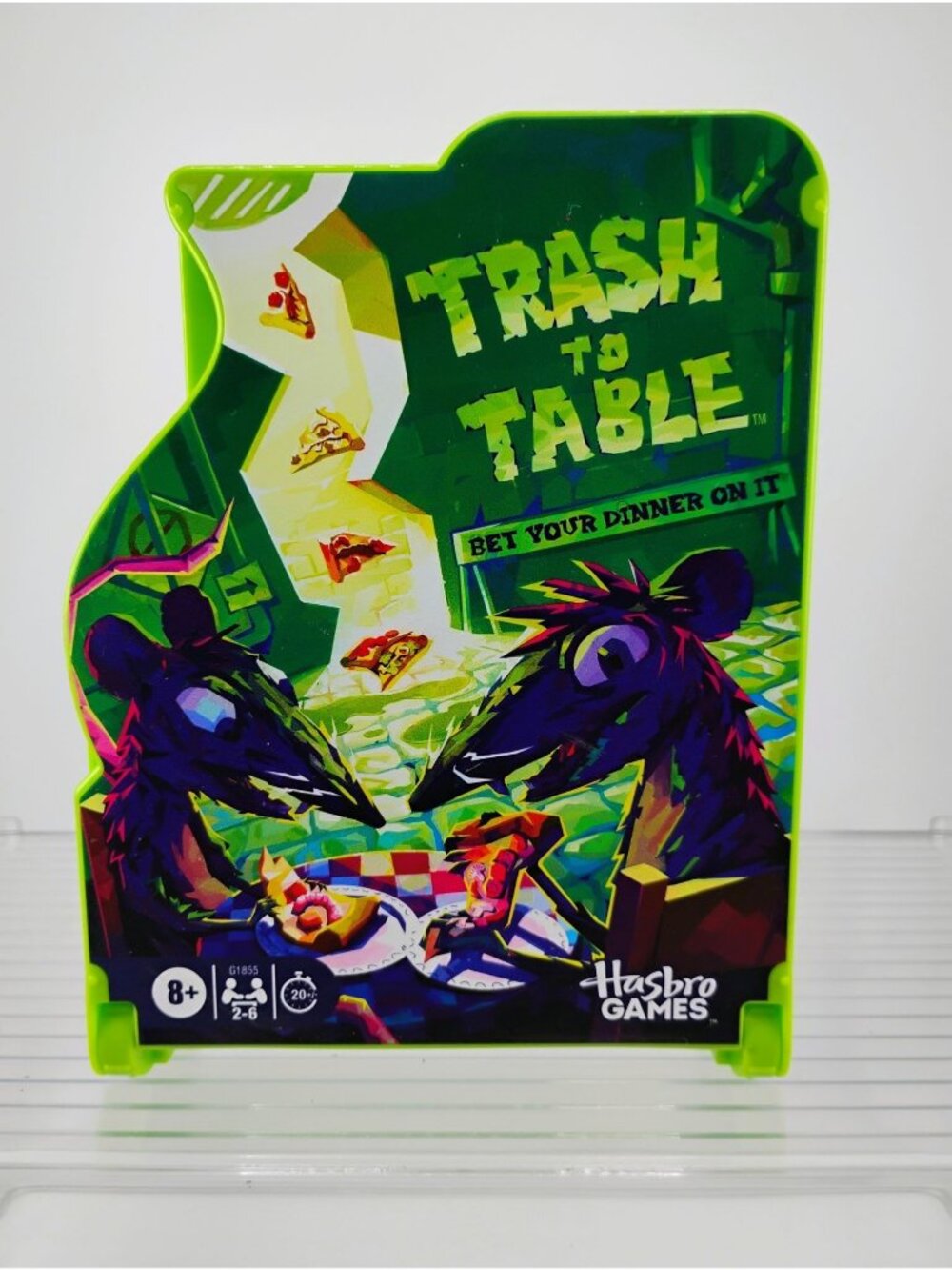 Trash To Table Board Game Hasbro Games New Ages 8+ 2-6 Players